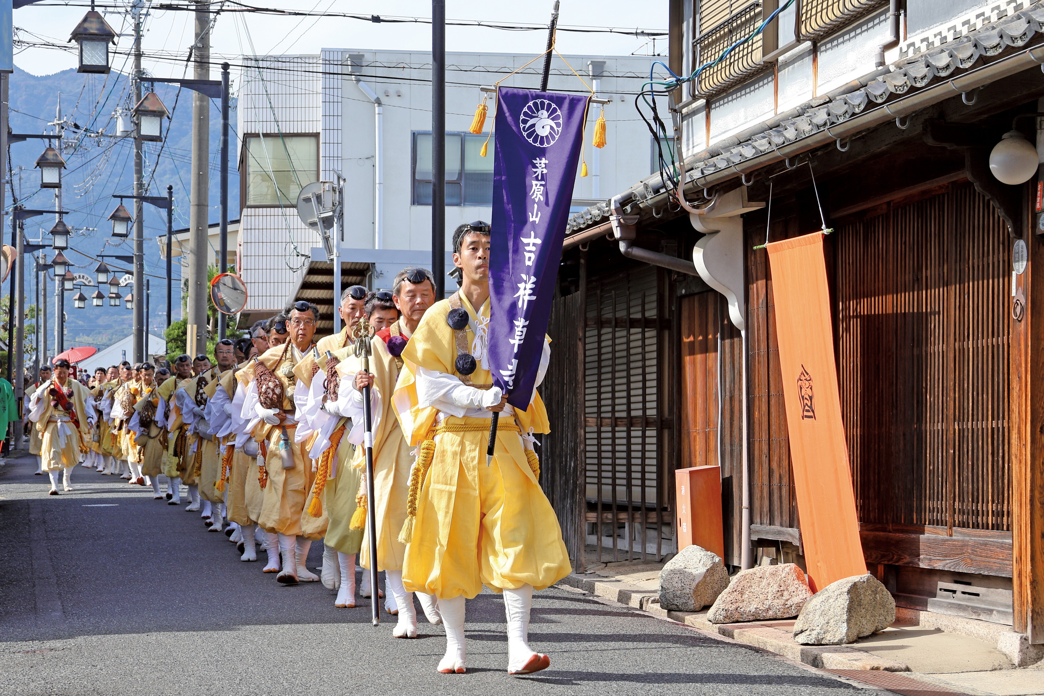 霜月祭山伏おねり