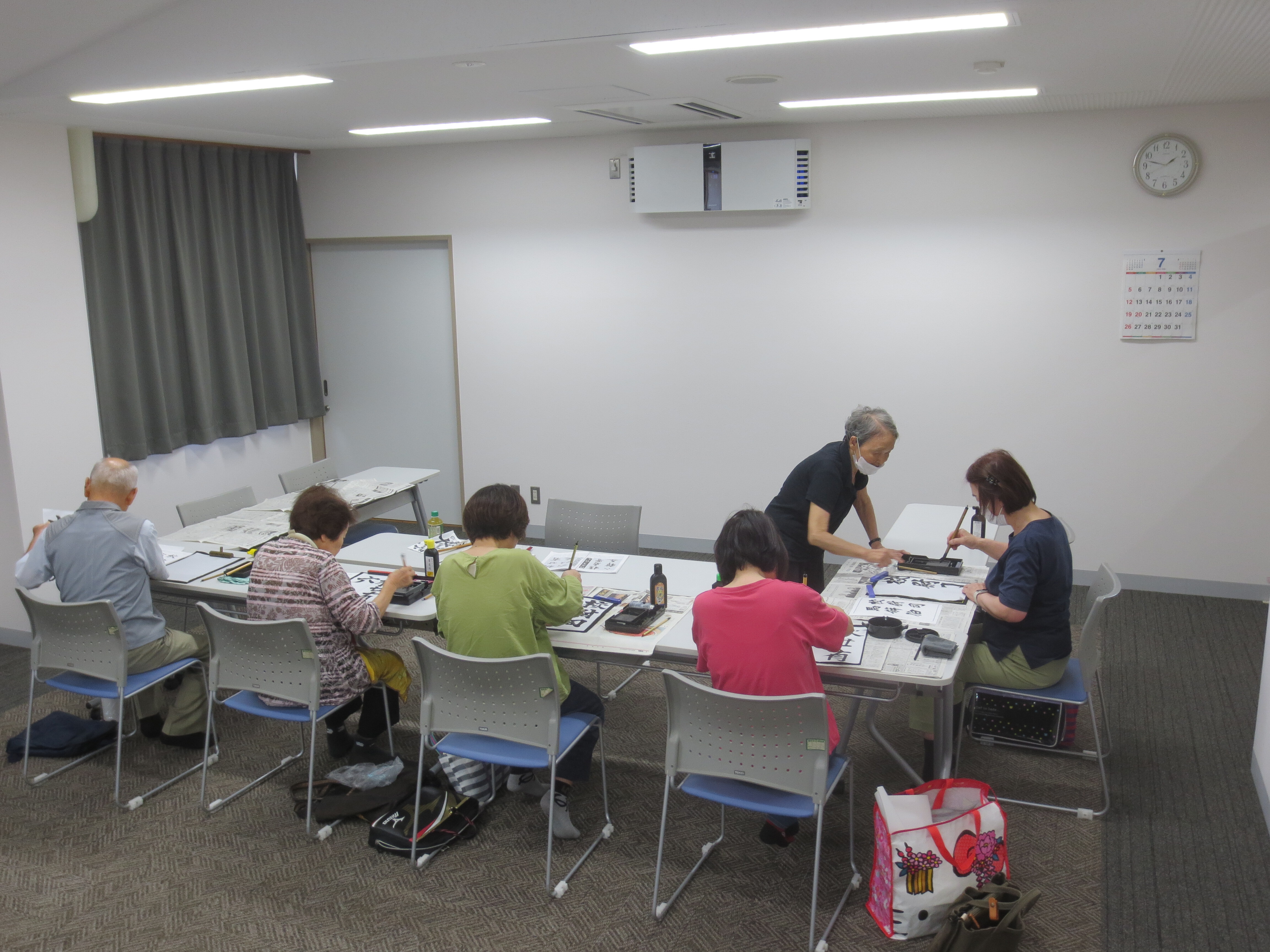 書道教室の写真