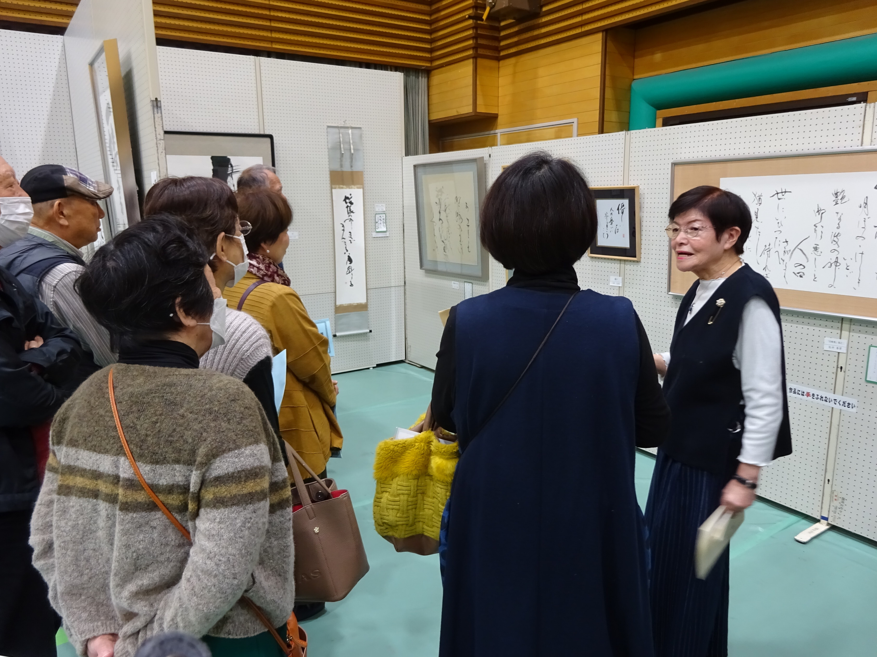 市展の様子1