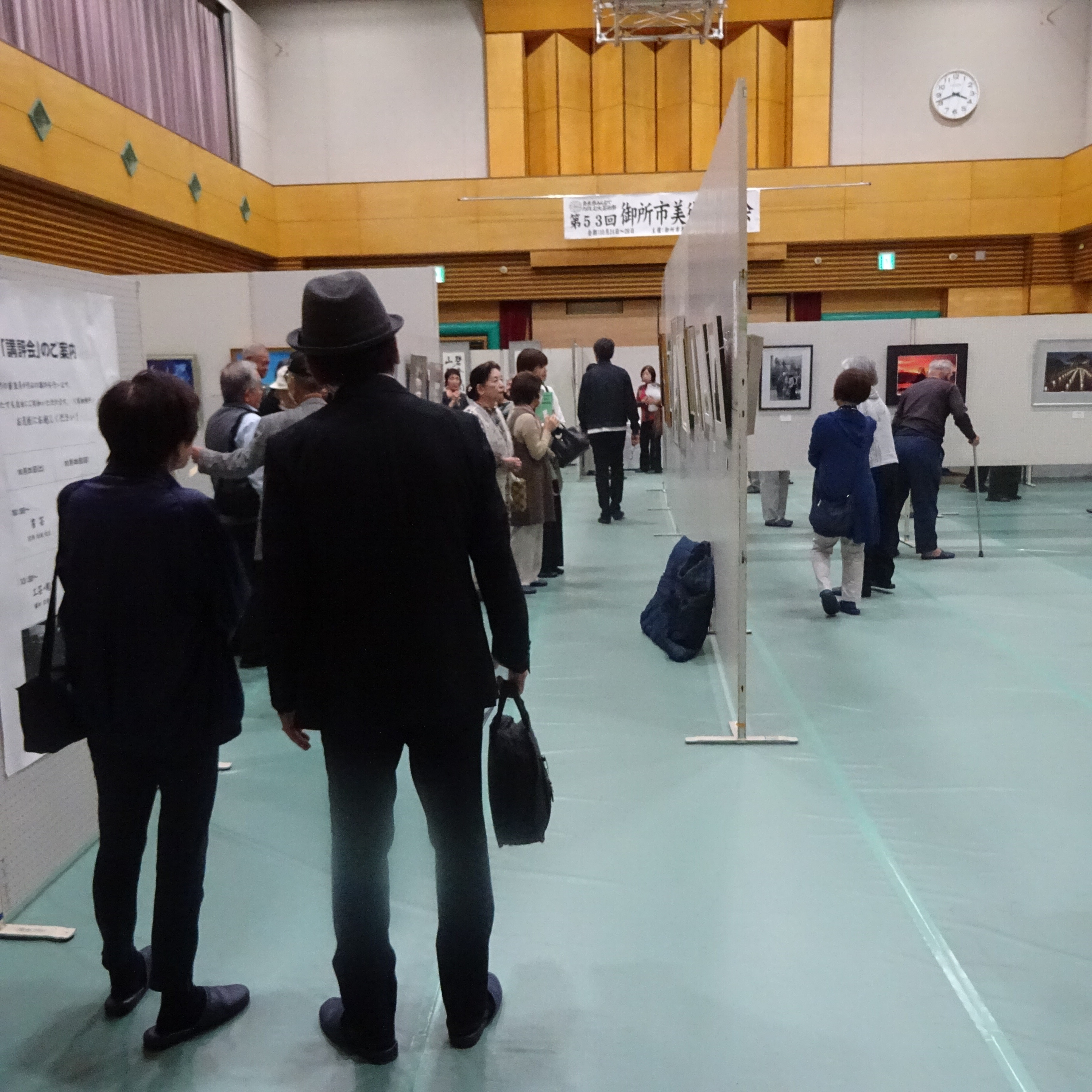 市展の様子