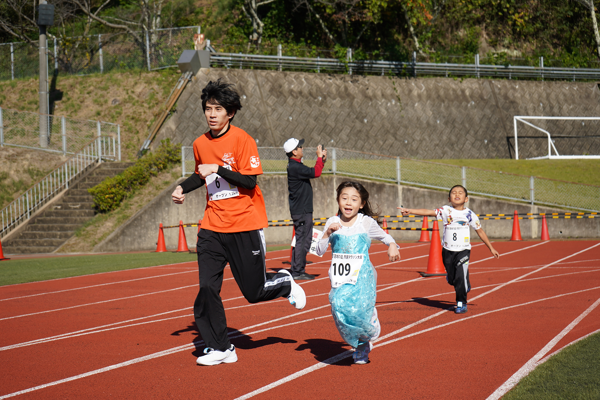 市民マラソン大会仮装