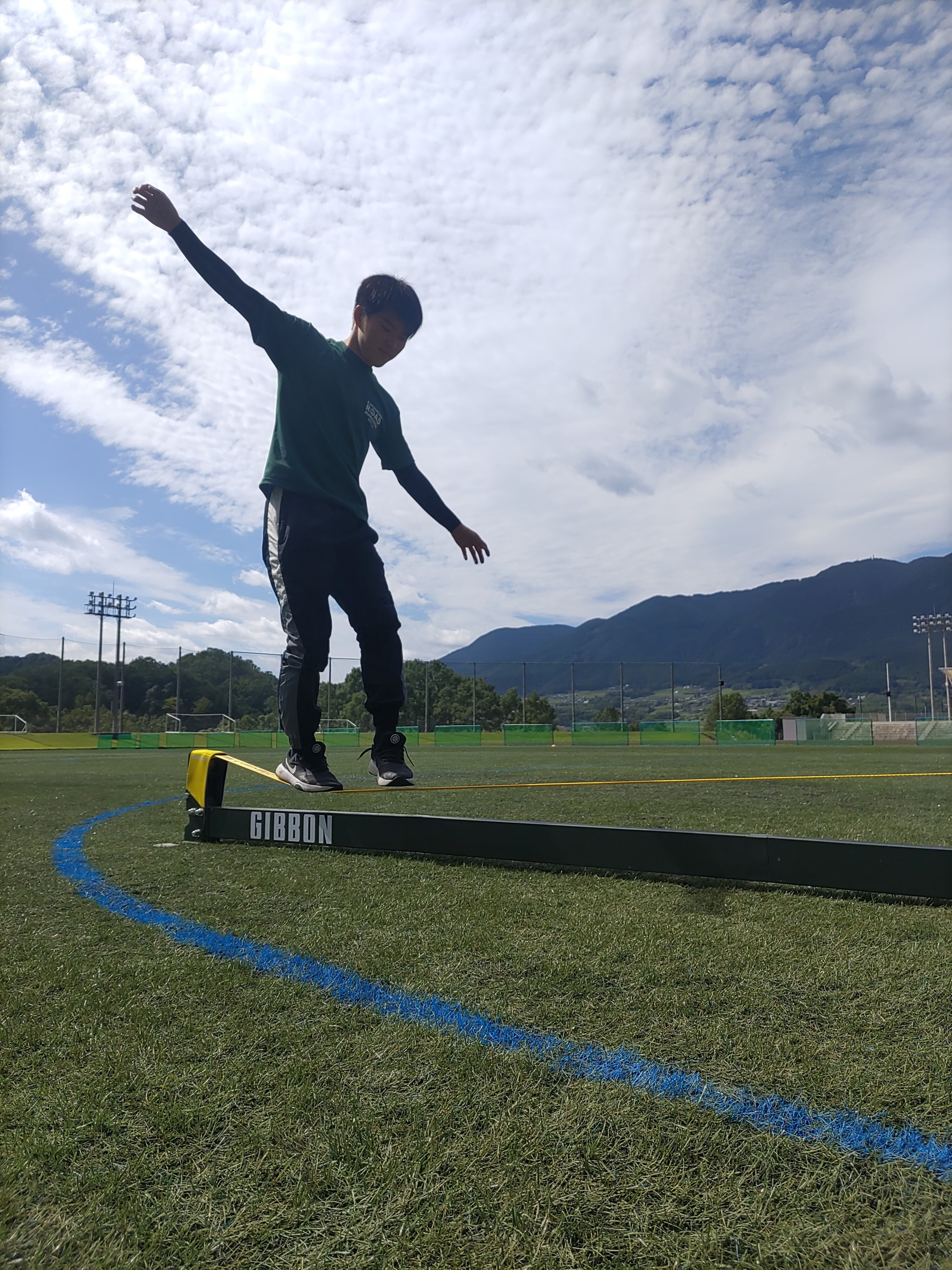 スラックライン画像