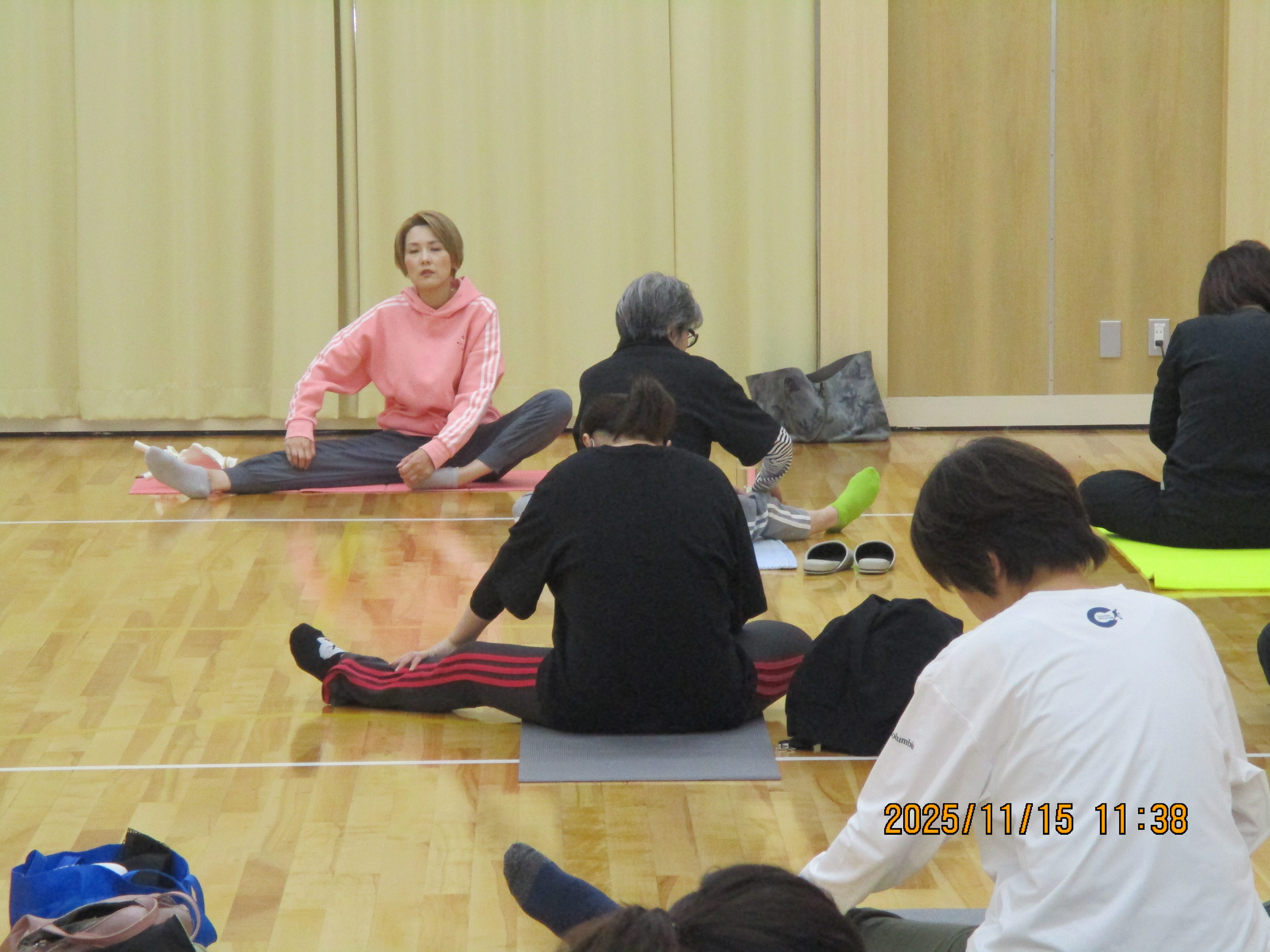 脚全体をほぐす