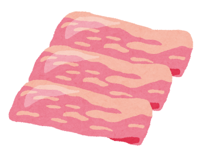 豚肉のイラスト