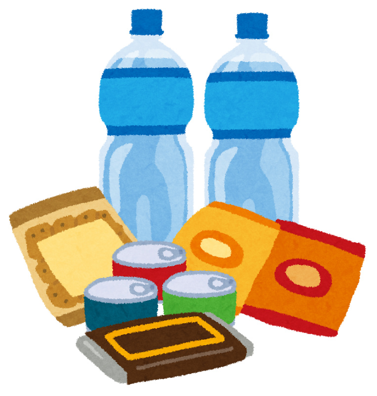 防災食のイラスト