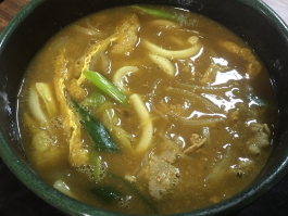 カレーうどんの写真