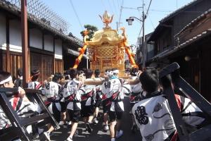 秋の大祭の画像　鴨都波神社